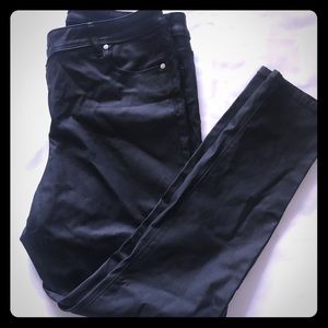 Faux Leather Skinny Jeans